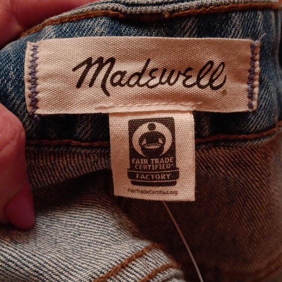 Madewell The Curvy Mid Rise 90s Straight Jean in Barbosa Wash Size 31 NWT - Picture 7 of 10